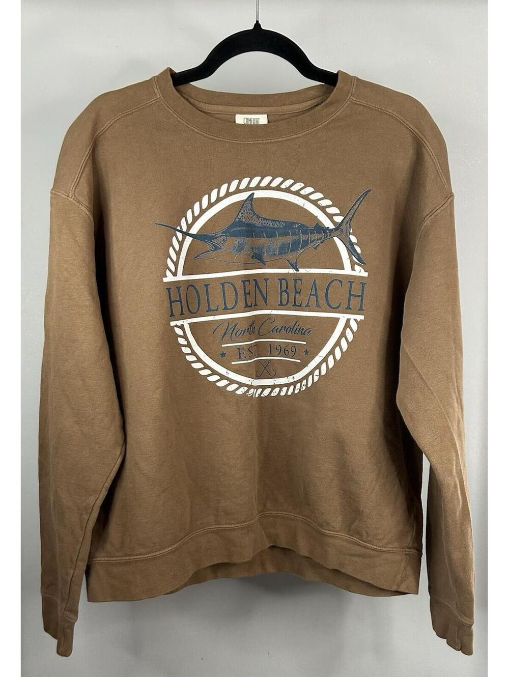 Comfort Colors Holden Beach Crewneck Sweatshirt Women’s Size Large